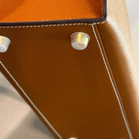 Hermes Kelly epsom salt 28 Gold - Picture 3 of 13